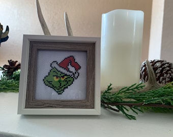 Imagen De Punto De Cruz Grinch