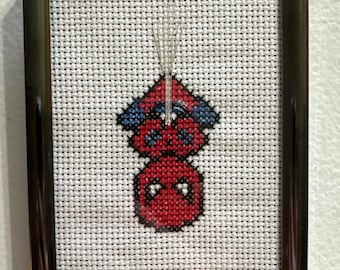 Imagen De Punto De Cruz De Spiderman