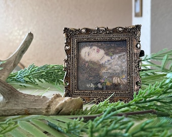 Ophelia Cross Stitch Picture by John Everett Millais