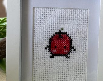 Punto de cruz Junimo de Stardew Valley