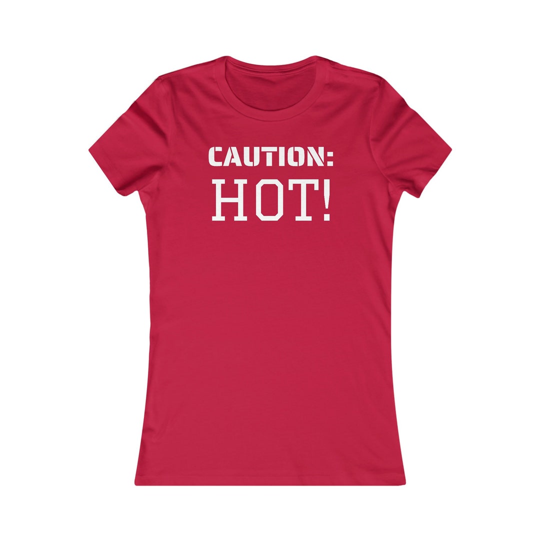 caution-hot-tshirt-retro-90s-slang-tee-vintage-graphic-tee-womens
