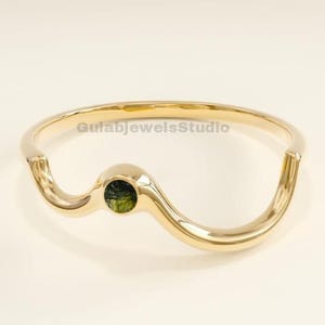 Moldavit Ring, Moldavit Ring, Einzigartiger Moldavit Ring, Meteorit Ring, Echter Moldavit, Ring Handarbeit, Weihnachtsgeschenk Silber Ring
