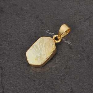 Libyan Desert Glass Pendant Silver jewelry Libyan Glass necklace, real Libyan Desert Glass libyan tektite Authentic libyan desert glass