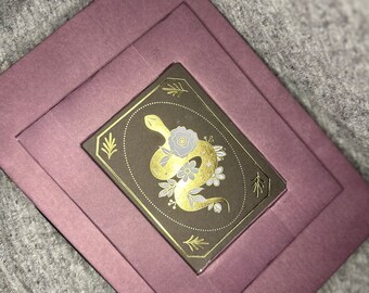 Custom Designed Hand Bound Journal (W/ blank pages)