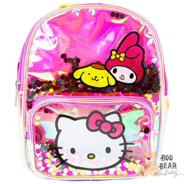 Hello Kitty Shakies Girls Mini Backpack – Pink | 29.99 | Boo Bear Factory