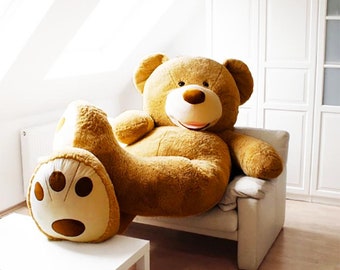 Huge 6 ft Teddy Bear- Giant Teddy Bear -Boo Bear Factory | Fully Stuffed