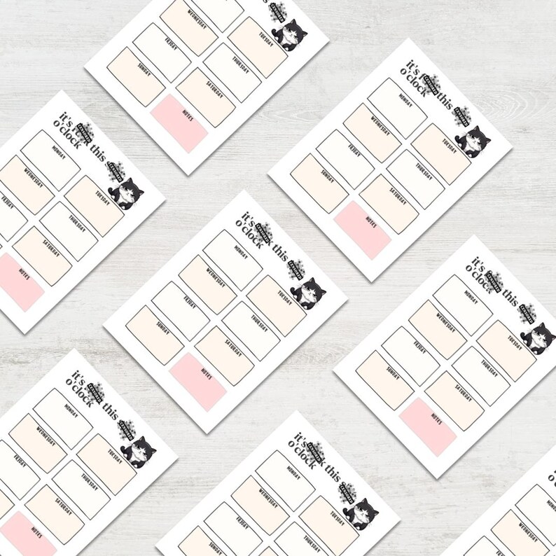 Grumpy Weekly Sarcastic Weekly Planner, Grumpy Weekly Planner, Anti Capitalist ...