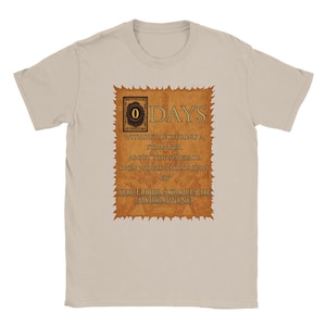 0 days without talking about Morrowind T-shirt The Elder Scrolls III Morrowind