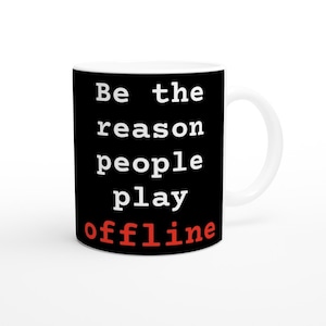 Dark Souls Elden Ring Invasion Play Offline Havel Mug for Gamers Bloodborne Demon Souls
