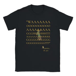 Tarhiel Scream Shirt – Morrowind Easter Egg Tee – Falling Wizard Quote – Elder Scrolls III Gift