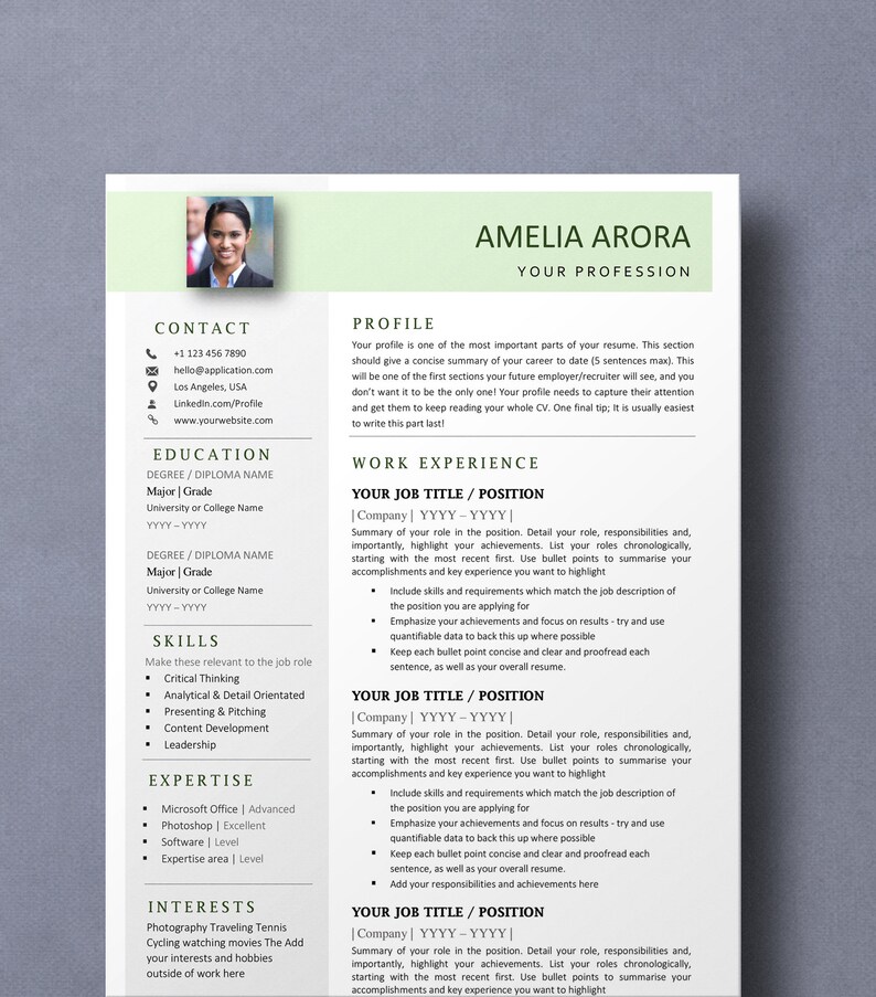 Lebenslauf Vorlage Professionell