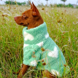 Cozy Sherpa Fleece Dog Jumper: Winter Warm Pet Clothes
