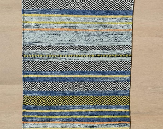 New Swedish Marianne Richter-Inspired Kilim Rug – 12x15 Handwoven Scandinavian Masterpiec