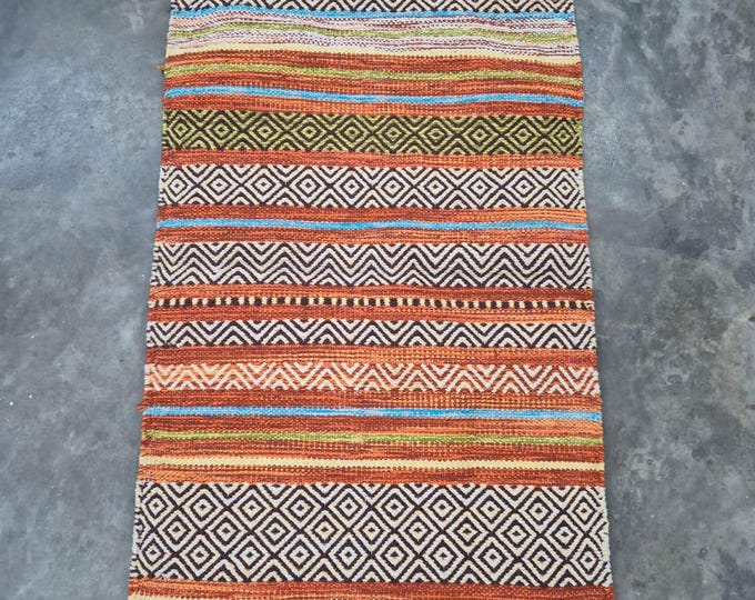 New Swedish Marianne Richter-Inspired Kilim Rug – 12x15 Handwoven Scandinavian Masterpiec