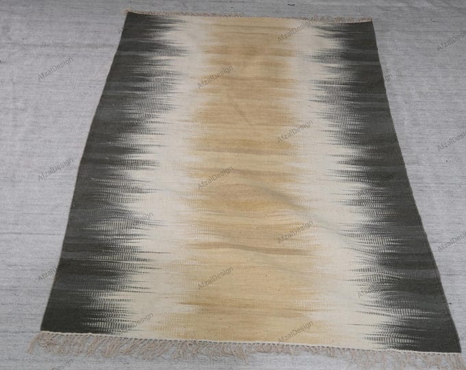 New Swedish Marianne Richter-Inspired Kilim Rug – 12x15 Handwoven Scandinavian Masterpiece