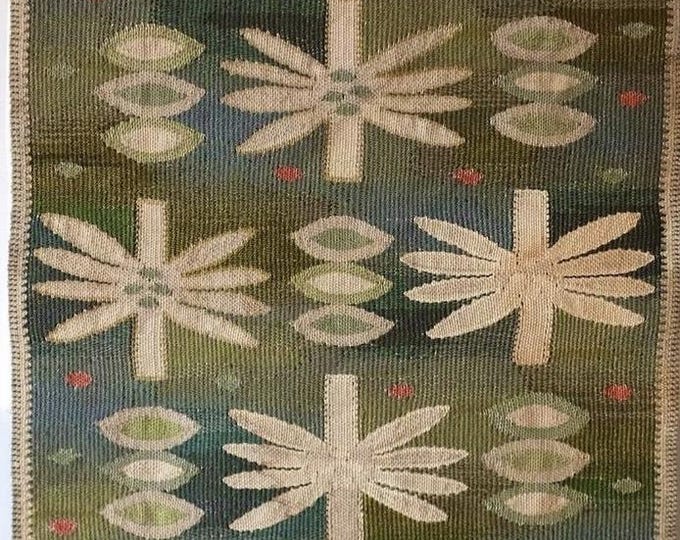 New Swedish Marianne Richter-Inspired Kilim Rug – 12x15 Handwoven Scandinavian Masterpiece