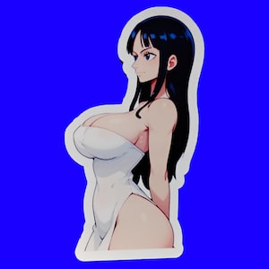 Anime Waifu Nico Vinyl Sticker NSFW Lewd Ecchi Waterproof Decal