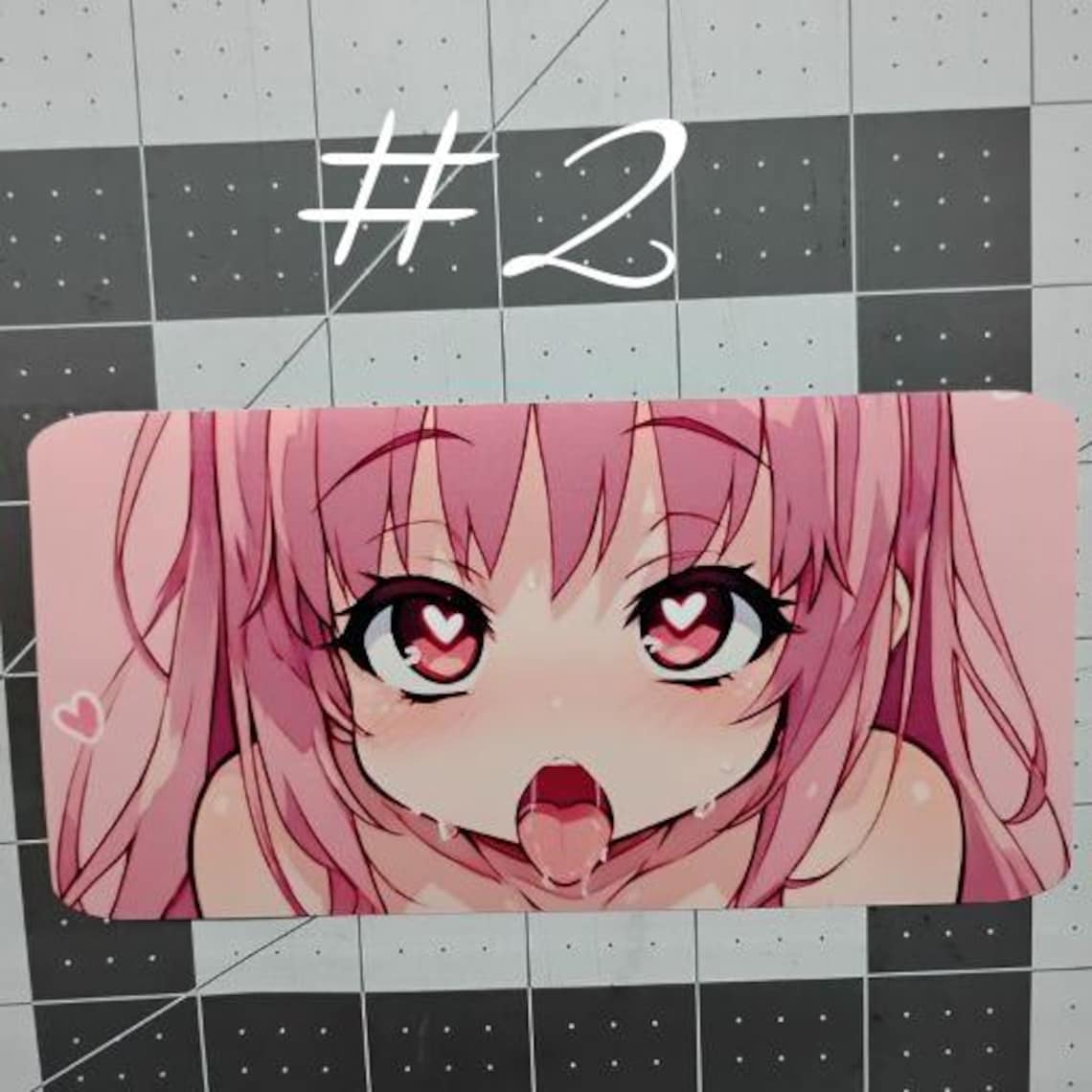 Anime Waifu Ahegao Decal Ecchi Vinyl Sticker Waterproof 3x6 (group 1 ...