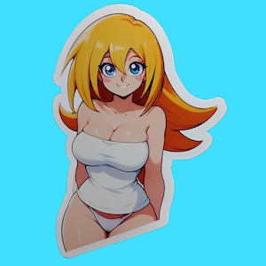 Anime Waifu Dark Magician Girl Vinyl Sticker NSFW Lewd Ecchi Waterproof Decal