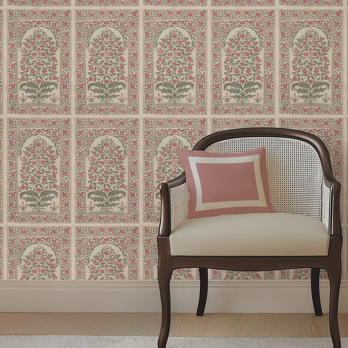 Indian Jharokha Wallpaper: Luxury Rajasthani Style Wall Covering - Etsy