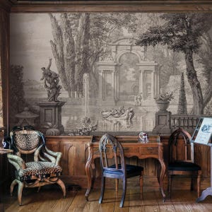 Carta da parati europea vintage: sogni eterei per un arredamento lussuoso e sognante, perfetto per camere da letto e spazi abitativi