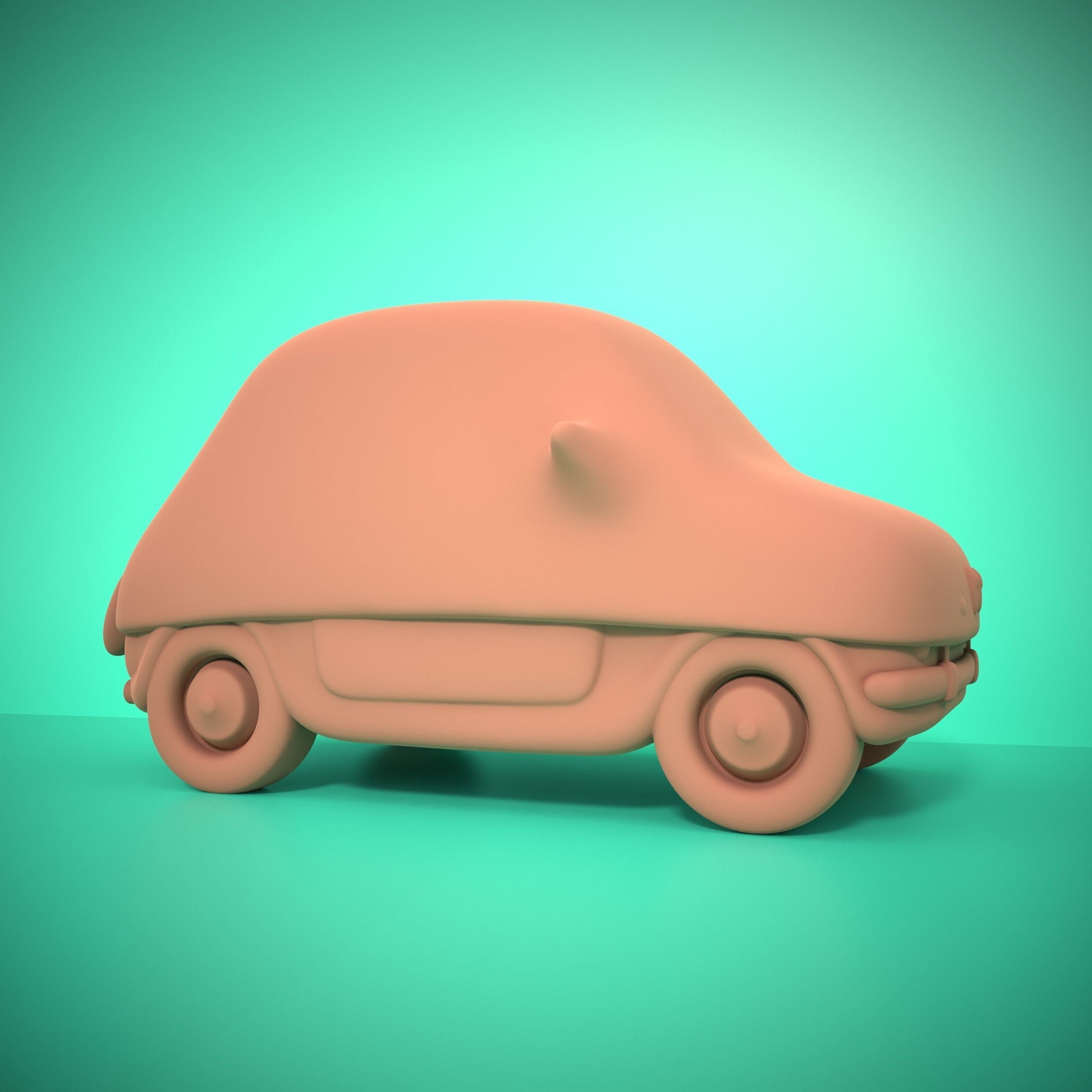 Kirby Carby Figure STL File for 3d Printing Etsy