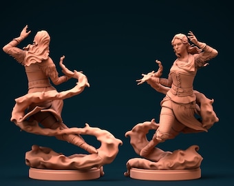 Yennifer Witcher figure STL file for 3d printing