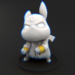 Pikachu moon knight figure STL file for 3d printing