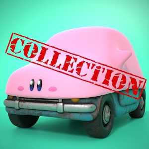 Kirby  collection figure STL file for 3d printing