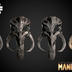 Mythosaur Skull Pendant Figure STL File for 3d Printing - Etsy