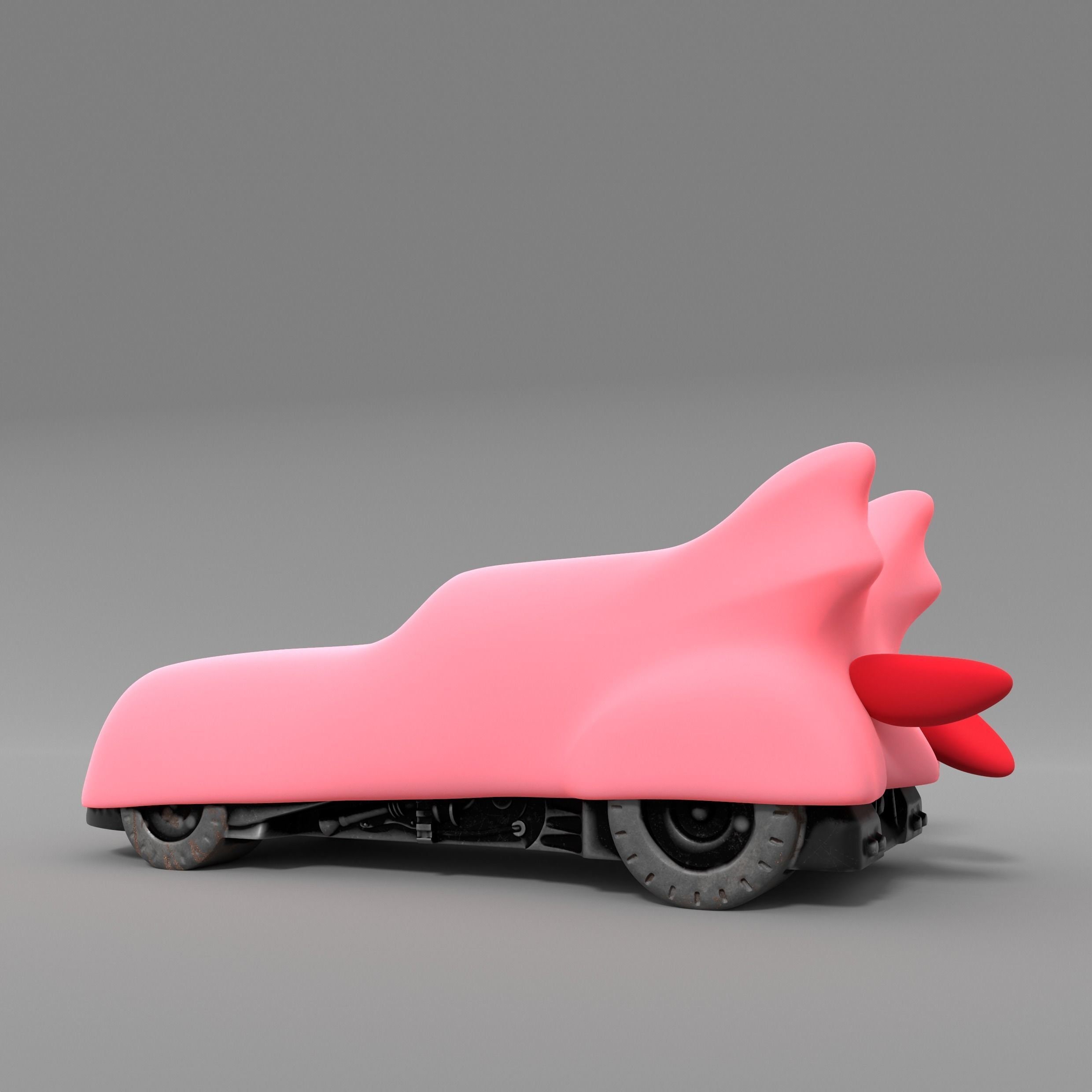 Kirby Batmobile Figure STL File for 3d Printing - Etsy