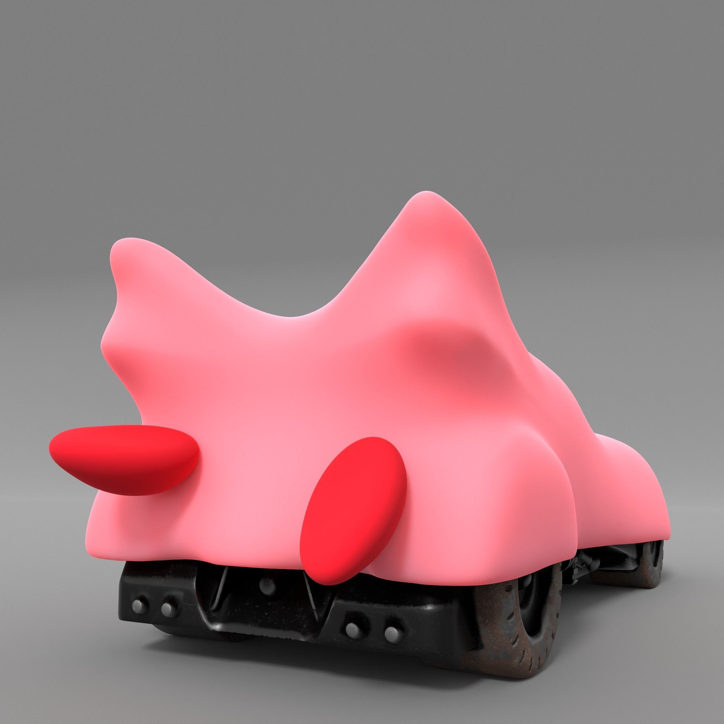 Kirby Batmobile Figure STL File for 3d Printing - Etsy