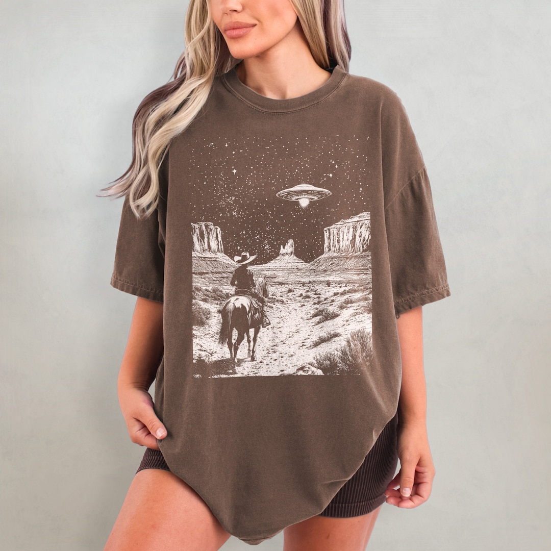 Beagle Ink Cowboy UFO Sweatshirt