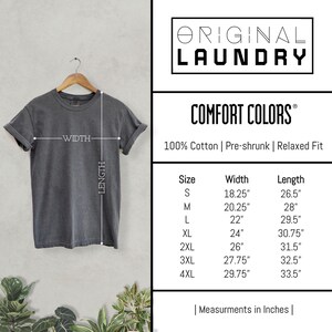 Lake Tahoe Shirt - Retro Comfort Colors T-Shirt, California Tshirt, Oversized Lake T Shirt, Y2K Nature Graphic Tee, 90s Granola Aesthetic image 7