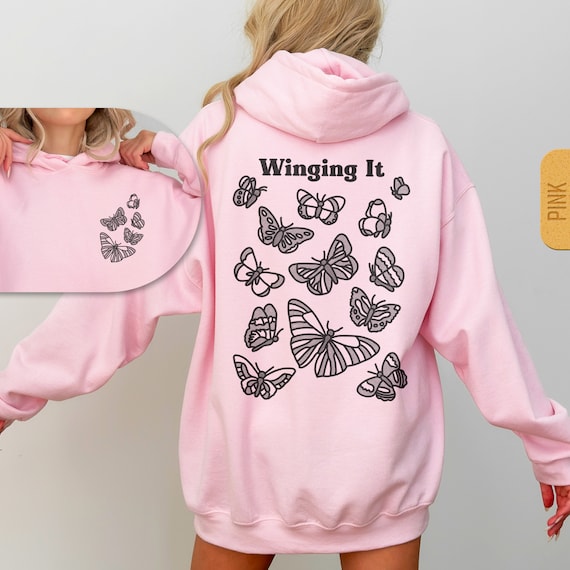 Butterfly Hoodie Unisex Retro Butterflies Hooded Sweatshirt VSCO Y2K Aesthetic Hoody Oversized Graphic Hoodie Boho Butterfly Lover Gift Etsy