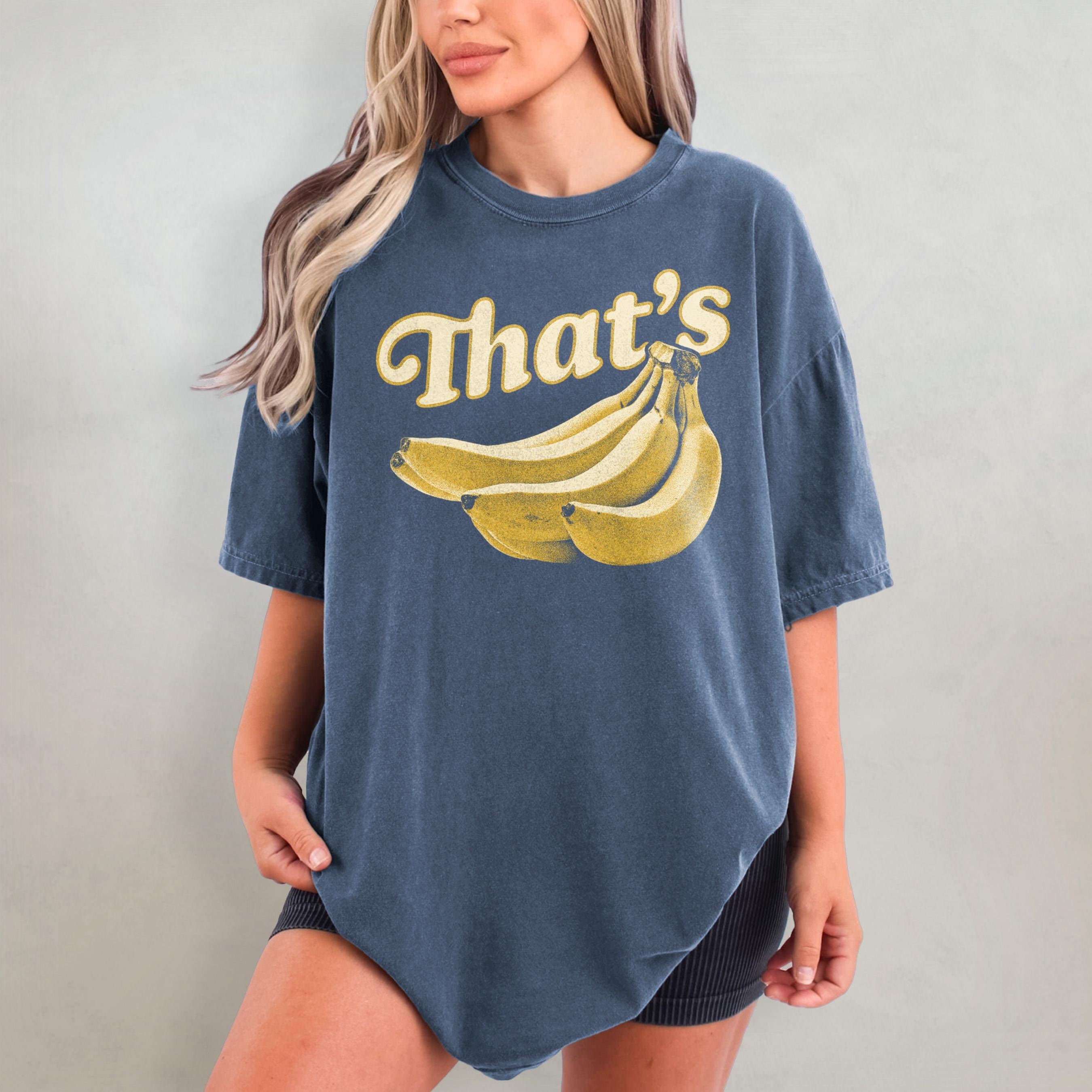 That's Bananas Shirt, 90s Fruit Comfort Colors T-shirt, Vintage
