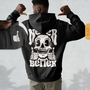 Edgy Hoodie Design Etsy UK