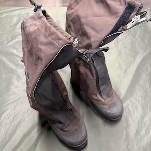 Original MEINDL Austrian Army Expedition Mountaineering Gore-Tex® Boots, brown size UK6.5/EU40