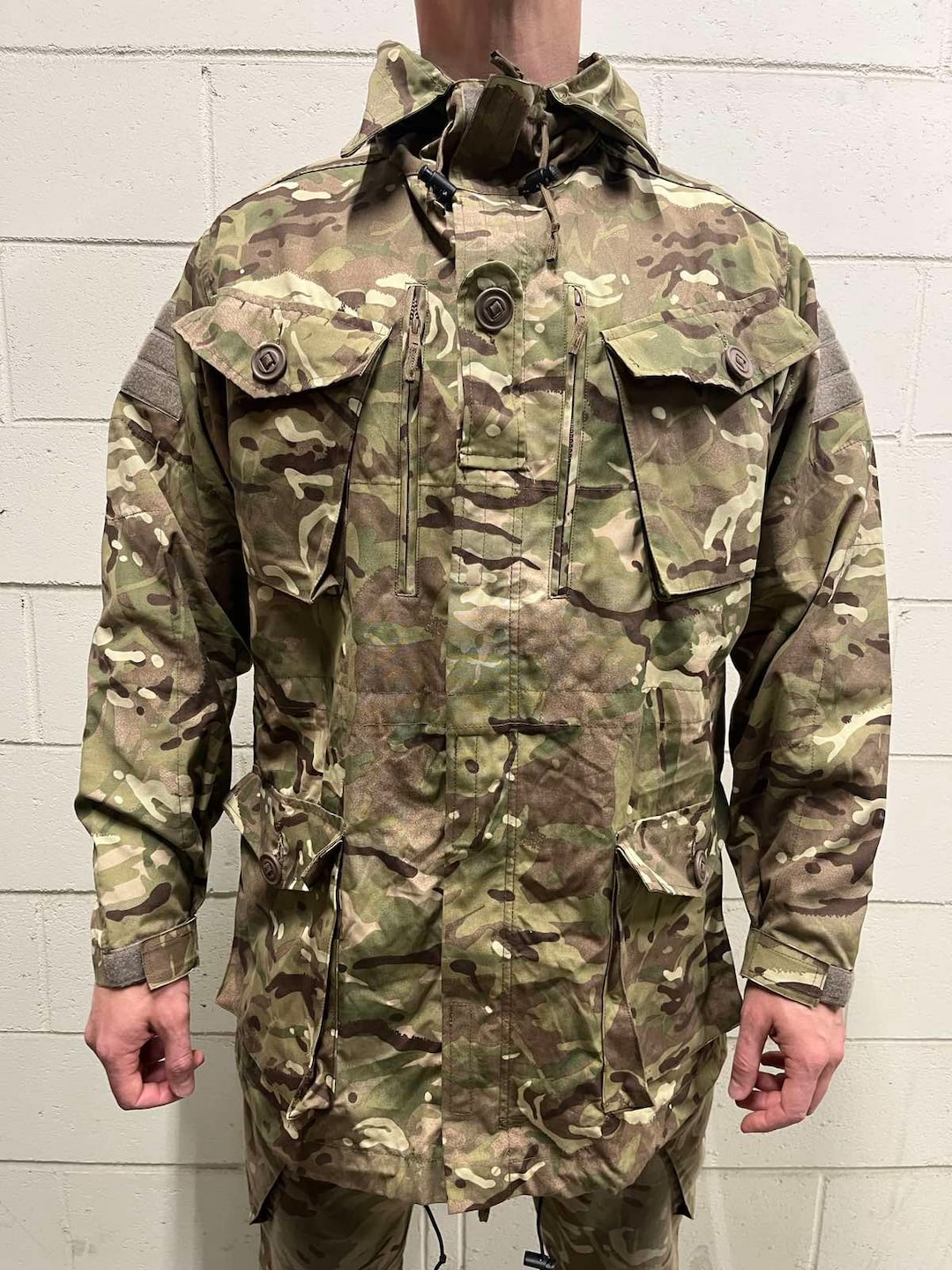 ジャケット・アウター 90s British army smock combat jacket y2k Vintage 90s British Military Smock Jacket / Button up Jacket