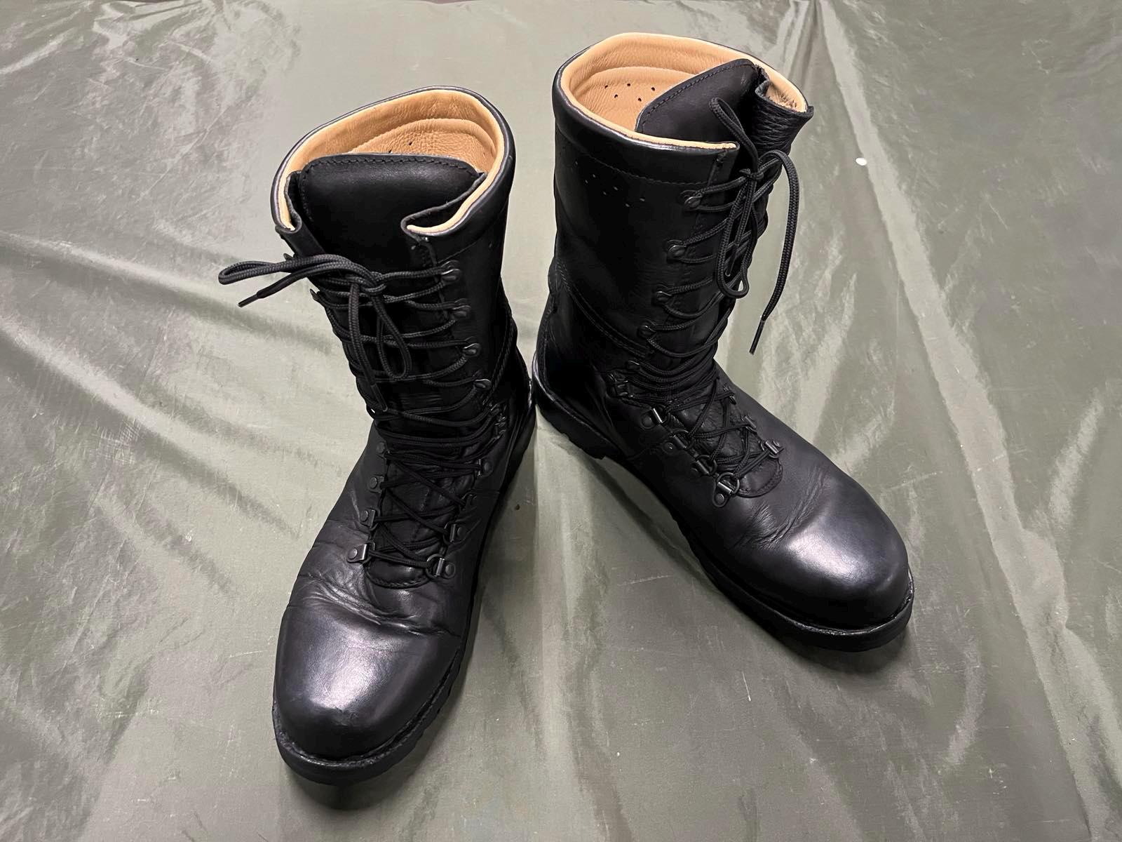 Österreichisches Militär ÖBH Gefütterte Leder Springstiefel mit