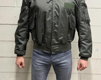 US Air Force CWU-36/P Flyers Jacket Size Medium - Etsy