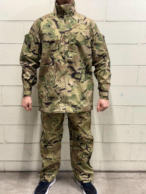 British Army Lightweight Set Suit Waterproof Jacket and Trousers