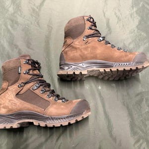 German Army Meindl MD Rock Gore-Tex Boots Size UK8/EU42