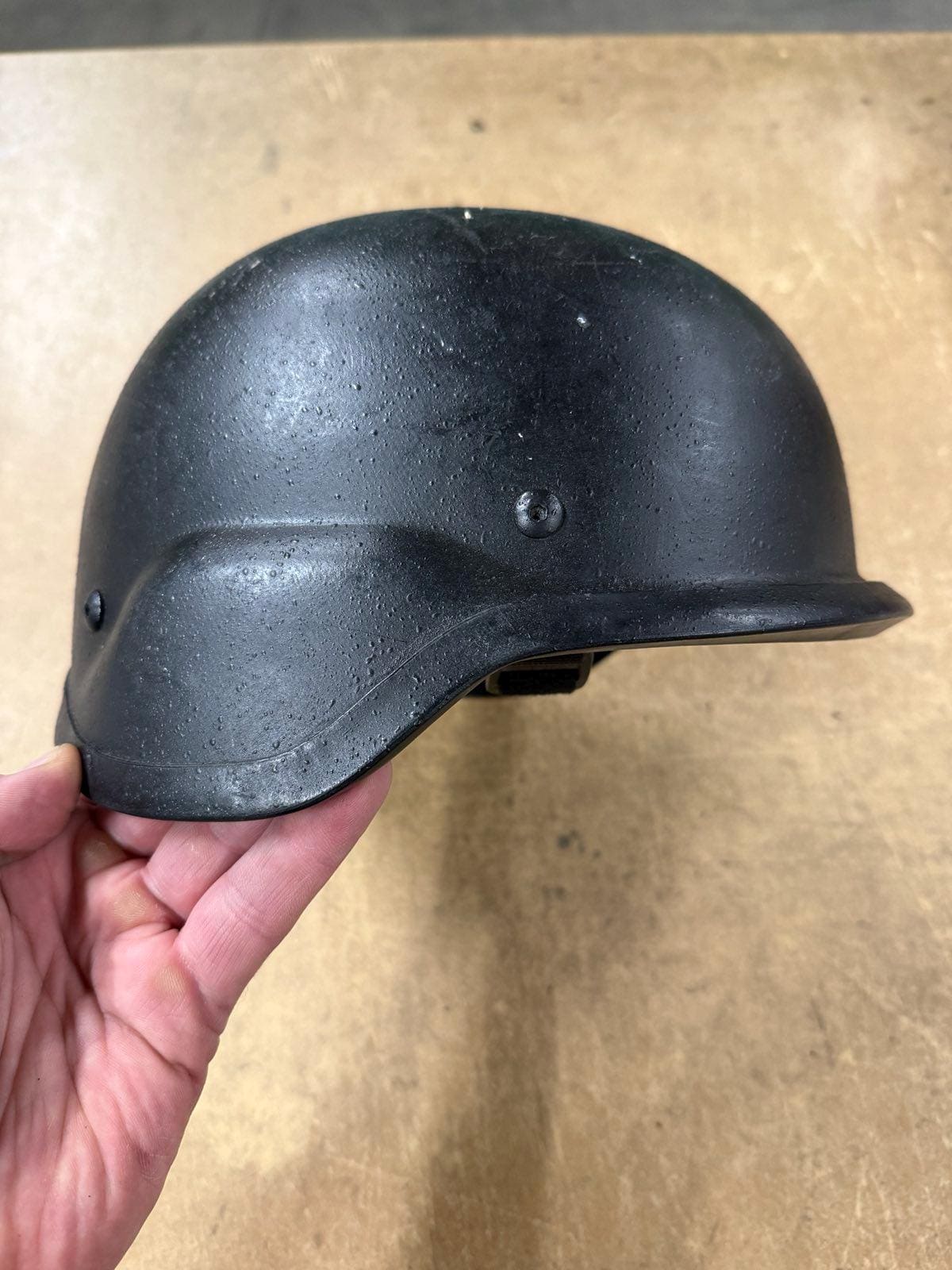 Original British Police Hawk Protection LTD Ballistic Helmet NIJ Iiia ...