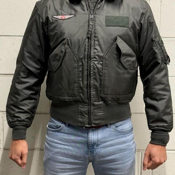 VERY Rare US Air Force CWU-45/P Flyers Jacket Size Medium