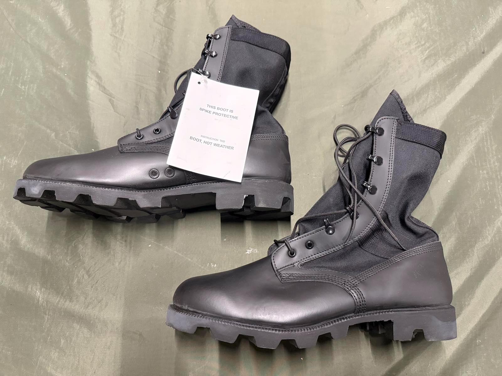 新品 英国陸軍 WELLCO ペルーナ ジャングルブーツ ブラック サイズ