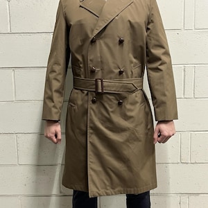 Dutch Army Officer Trench Coat