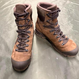 German Army Meindl MD Rock Boots Size UK11.5/EU46.5