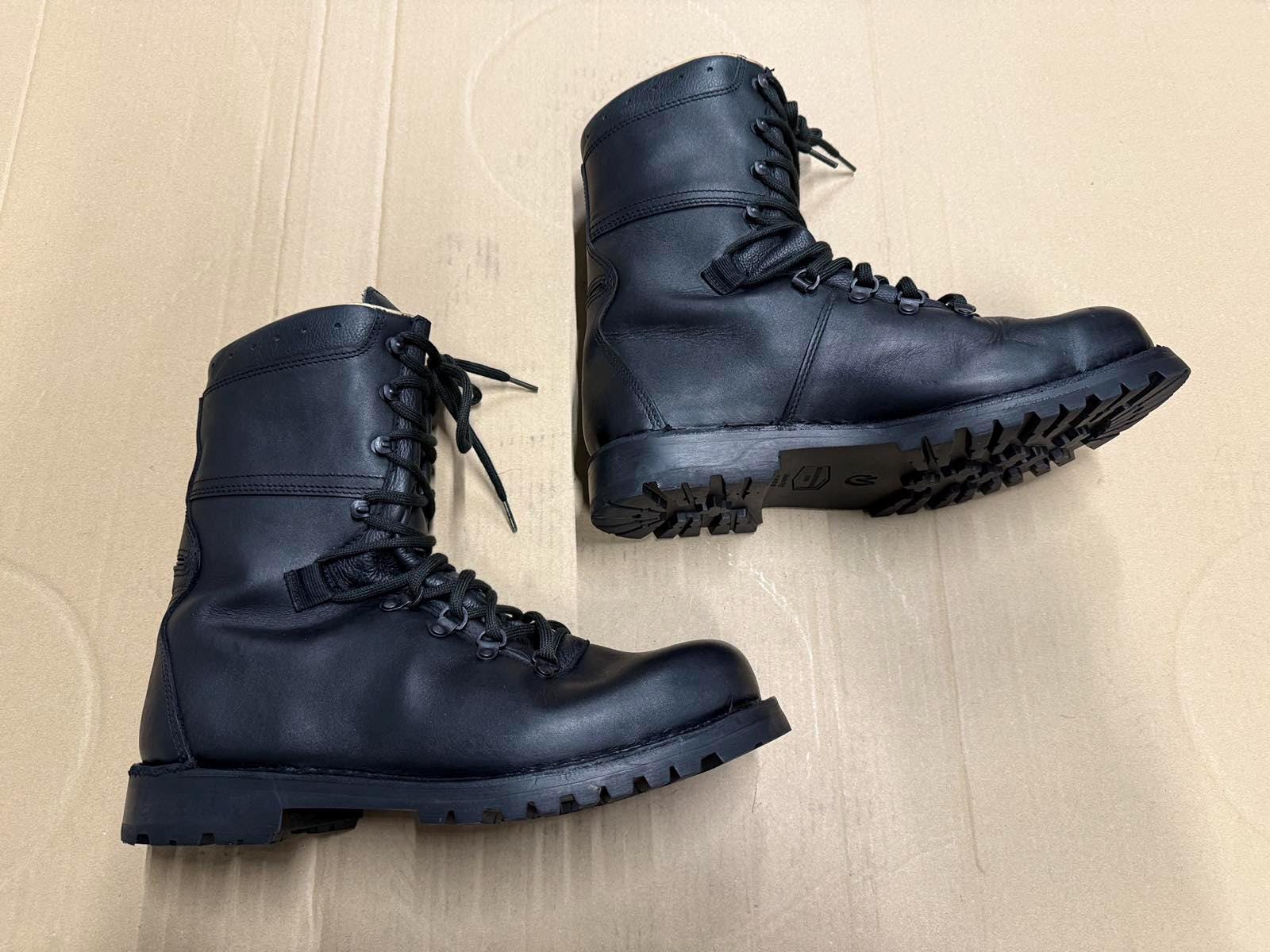 Austrian Military KAZ-03 Leather Combat Boots UK12/US13/EU47 - Etsy