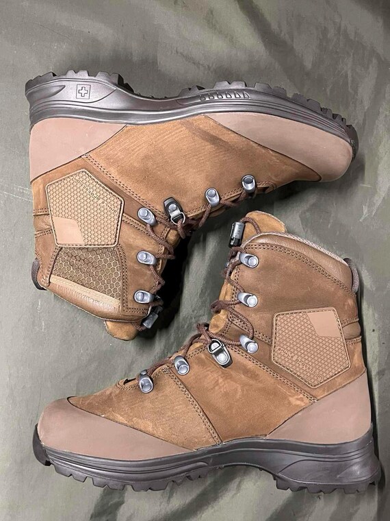 Original Swiss Army HAIX Lightweight Fighting Boots - Military Grade Combat Shoes